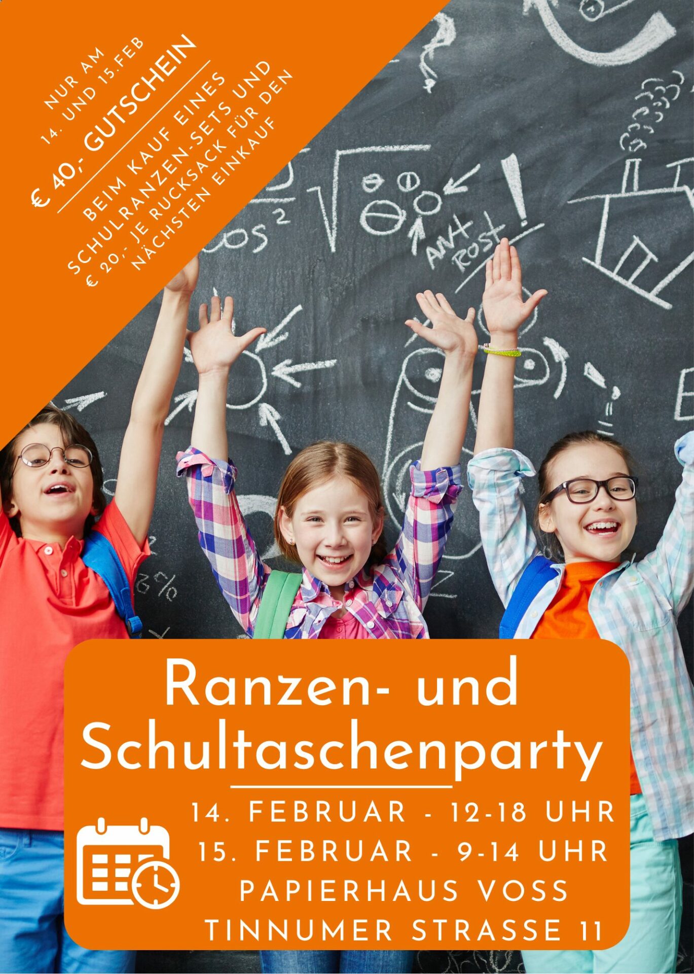 Ranzen- & Schultaschenparty Voss